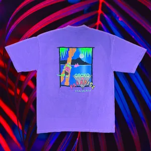 1988 Gecko In Paradise Neon Purple (Single Stitch)