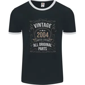 20th Birthday Limited Edition 2004 Mens Ringer T-Shirt FotL