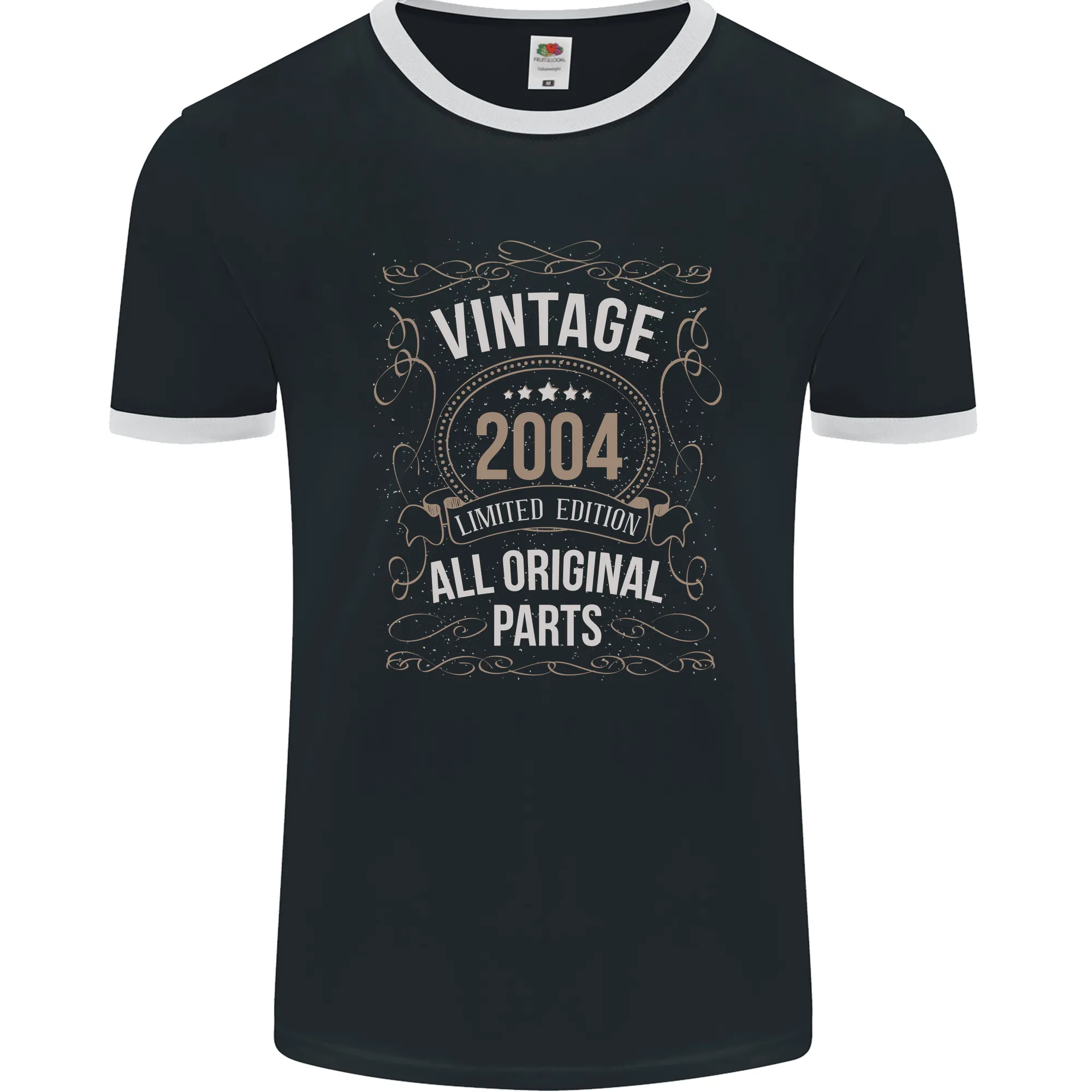 20th Birthday Limited Edition 2004 Mens Ringer T-Shirt FotL