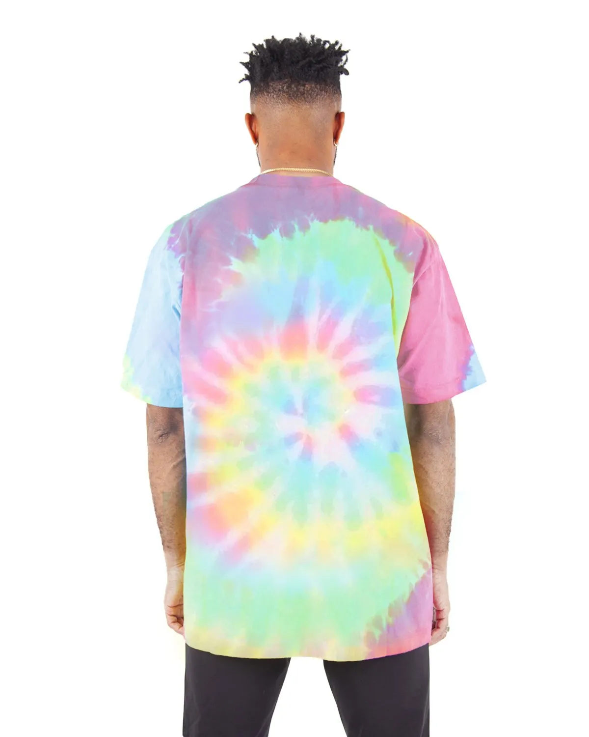 7.5 OZ MAX HEAVYWEIGHT TIE DYE - Sherbet Rainbow