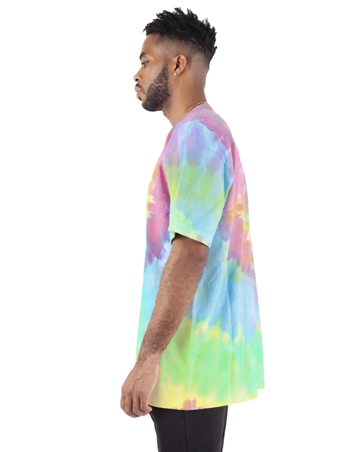 7.5 OZ MAX HEAVYWEIGHT TIE DYE - Sherbet Rainbow