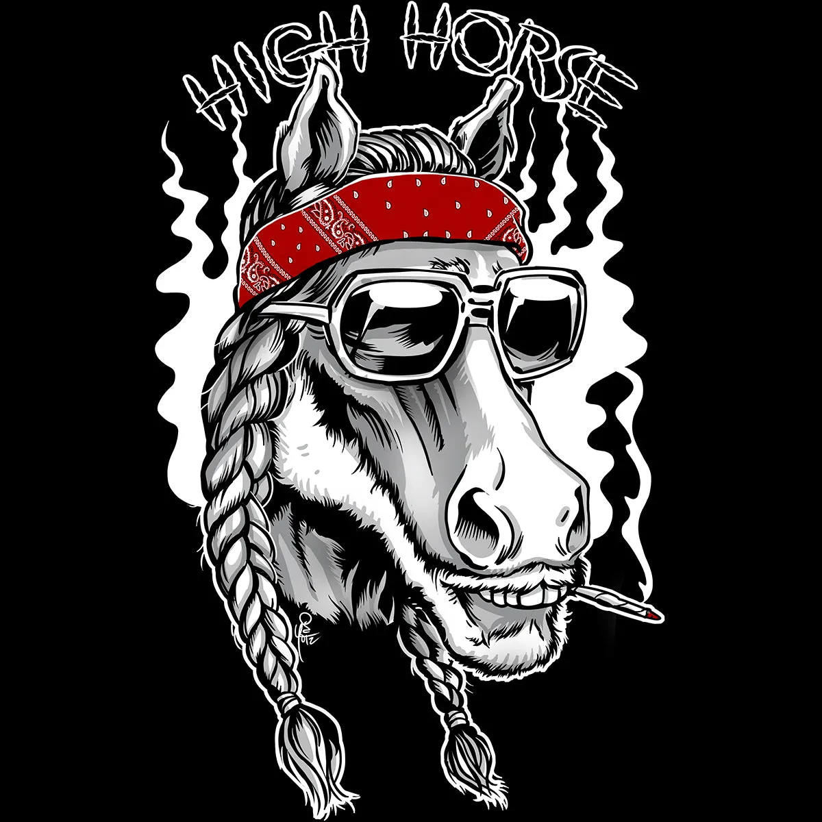 A Willie High Horse | Death Before Pop Country Tee | Classic Country Inspired Designs