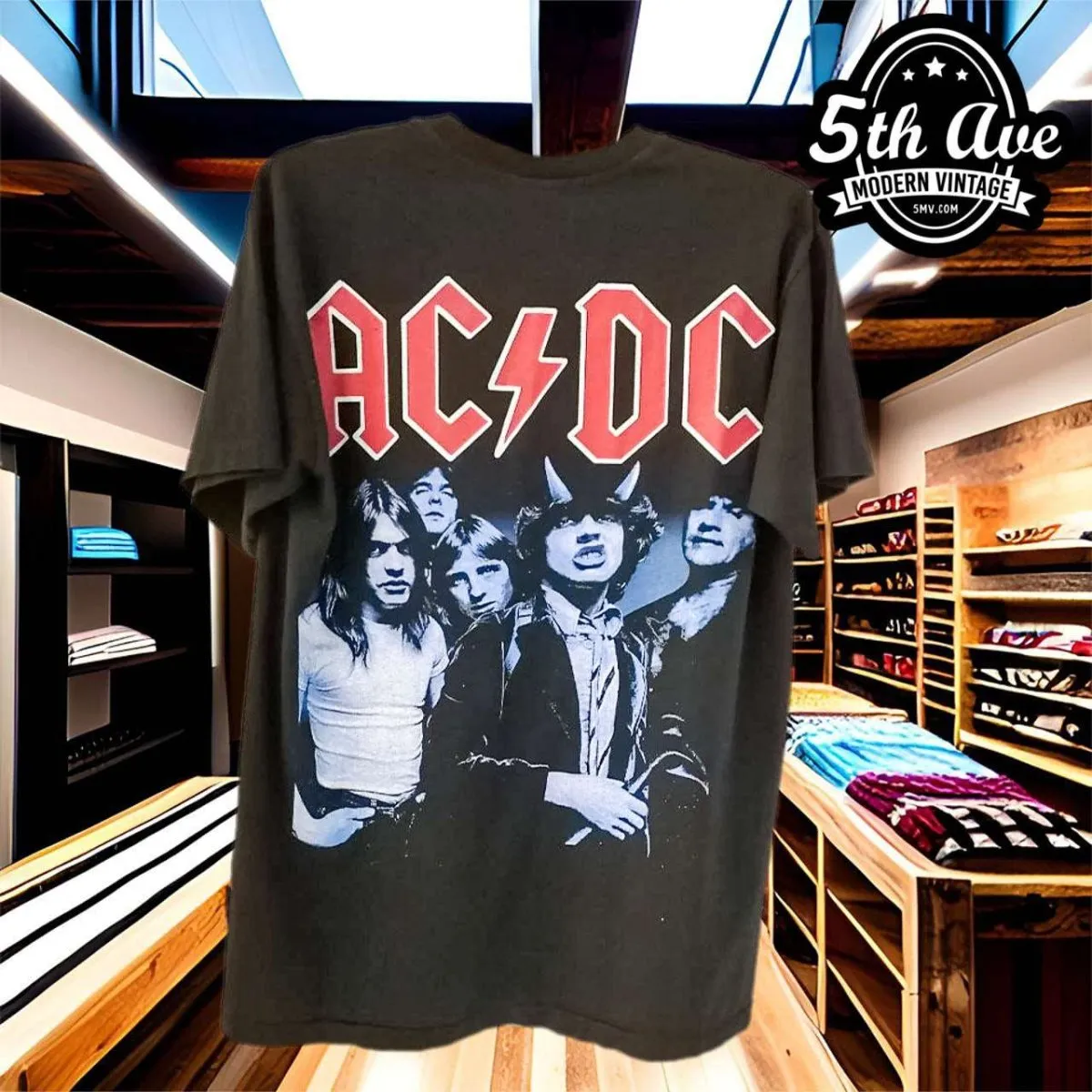 AC/DC Rock Legends t shirt: Unleash the Power of Rock!