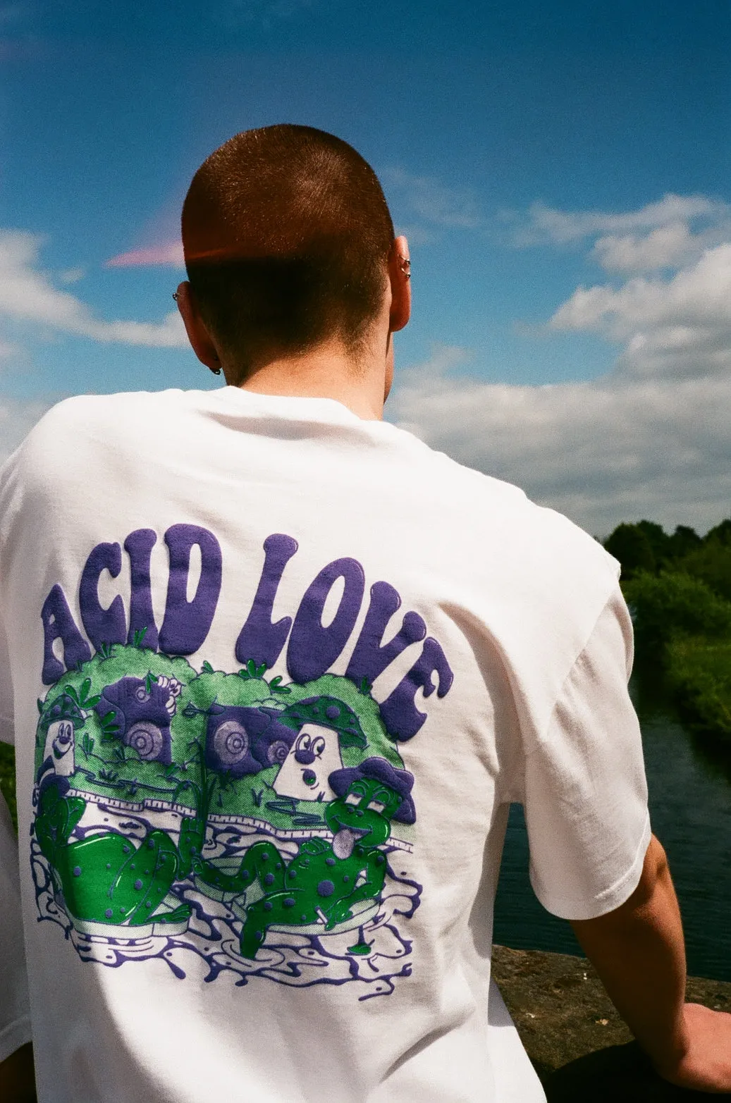 ACID LOVE 0.06 'Journey' Tee - White