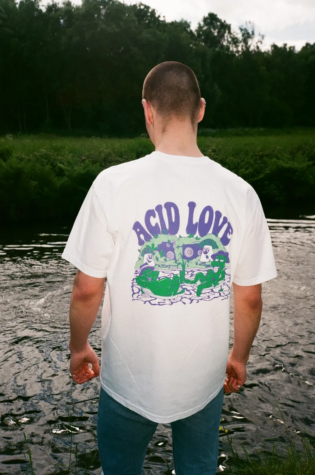 ACID LOVE 0.06 'Journey' Tee - White