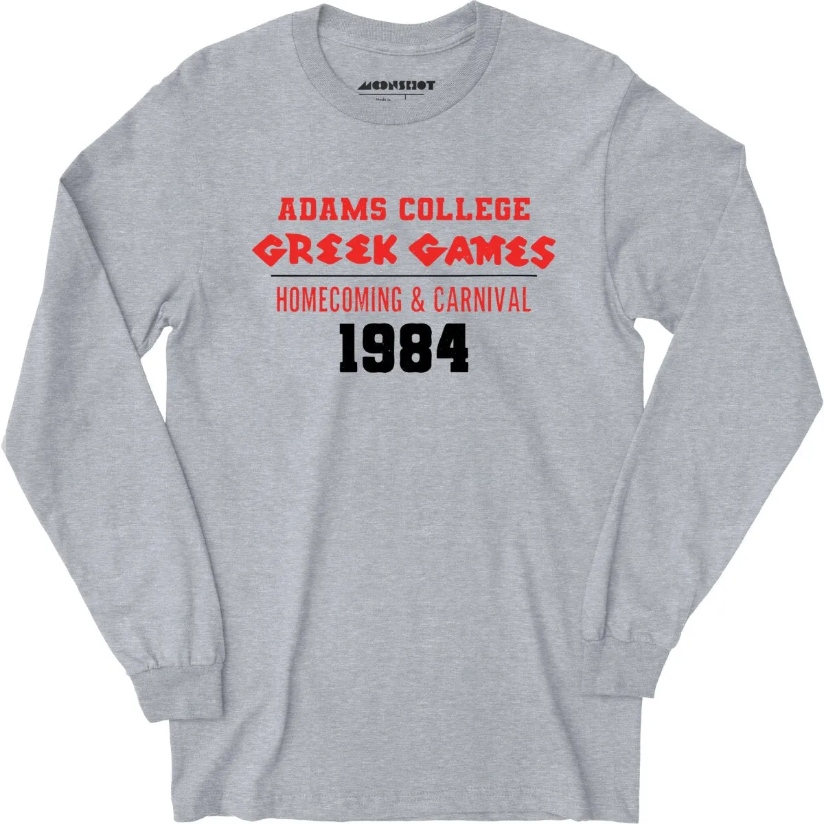 Adams College Greek Games 1984 - Long Sleeve T-Shirt