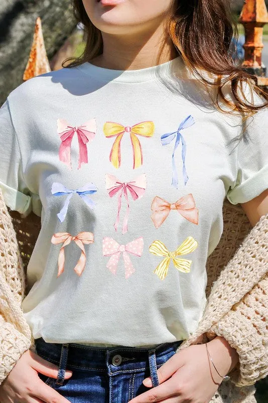 All the Bows Graphic T Shirts