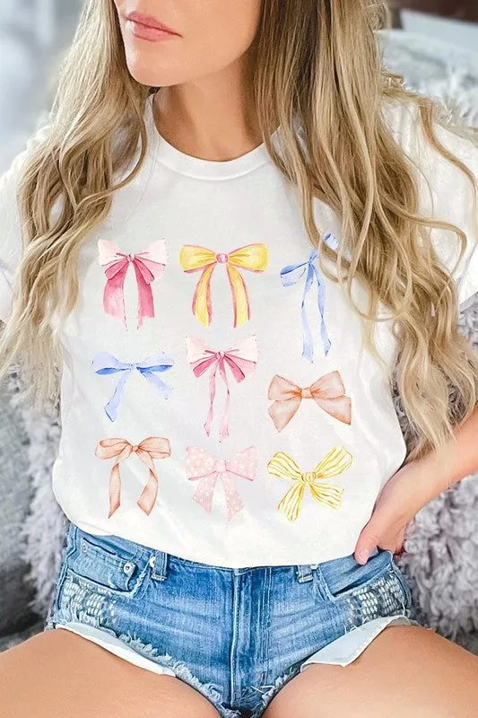 All the Bows Graphic T Shirts