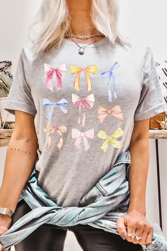 All the Bows Graphic T Shirts