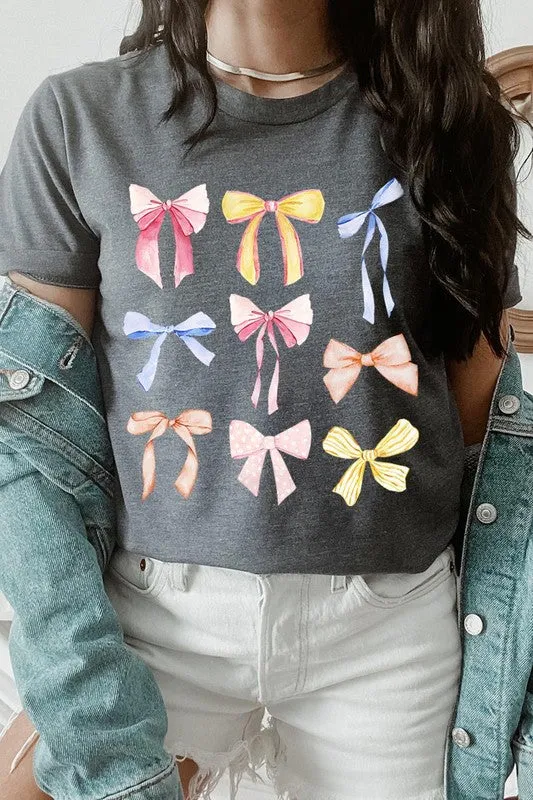 All the Bows Graphic T Shirts