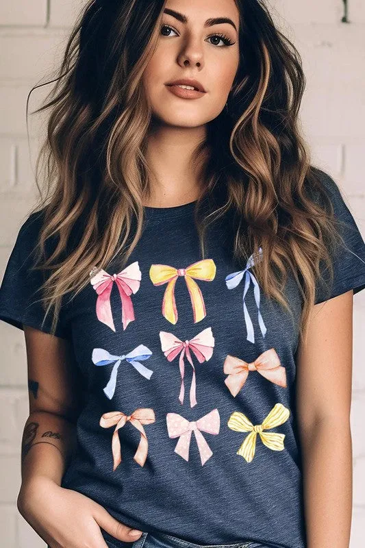 All the Bows Graphic T Shirts