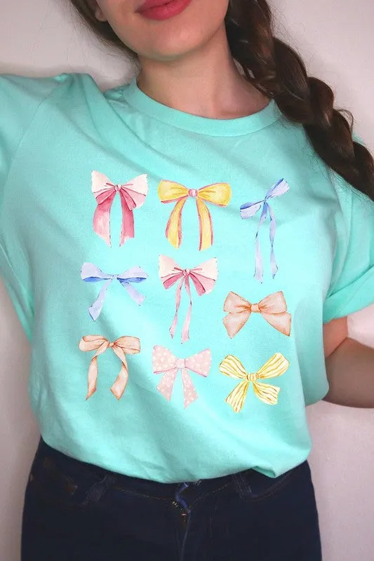 All the Bows Graphic T Shirts