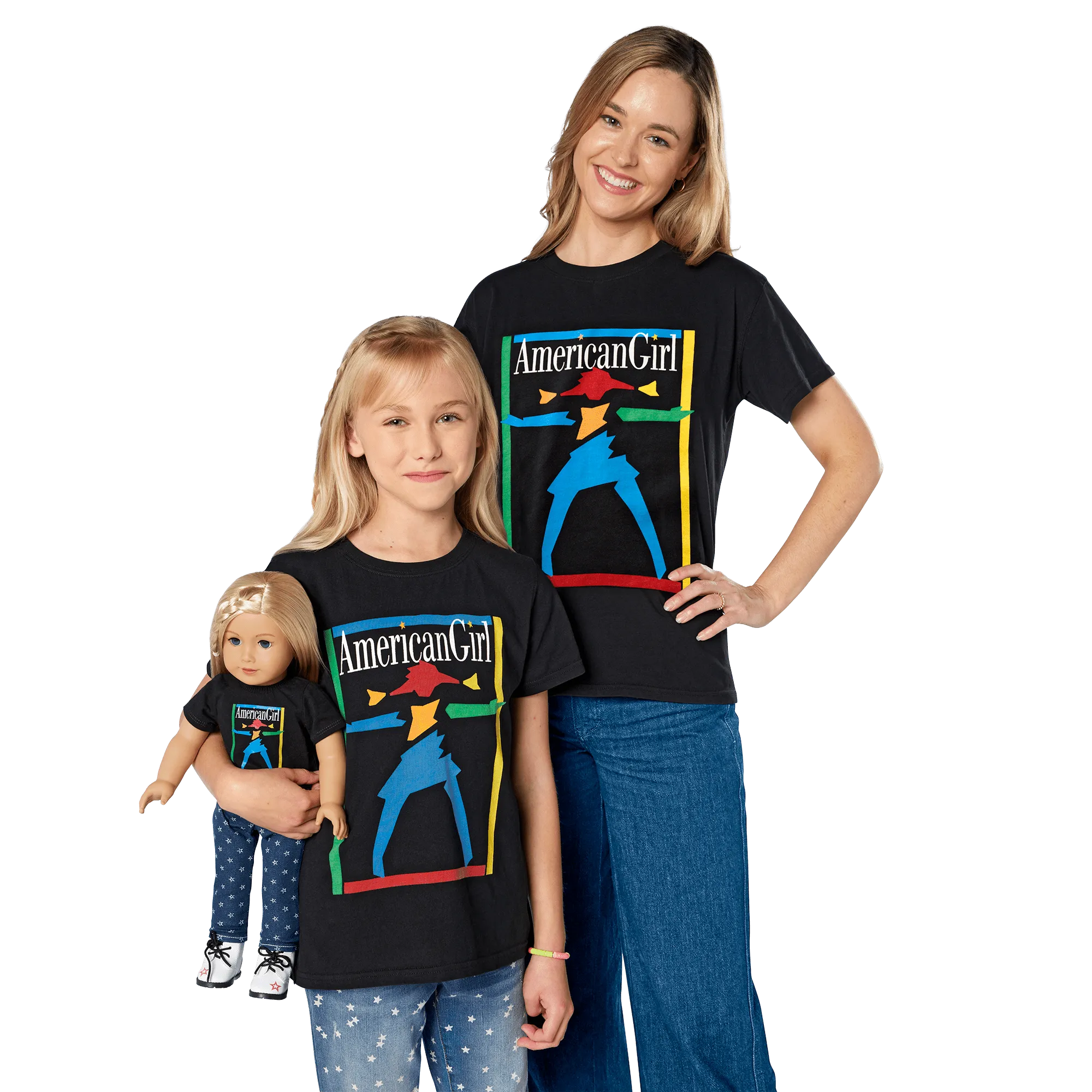 American Girl Today™ Tees for Adults, Girls & 18-inch Dolls (Historical Characters)