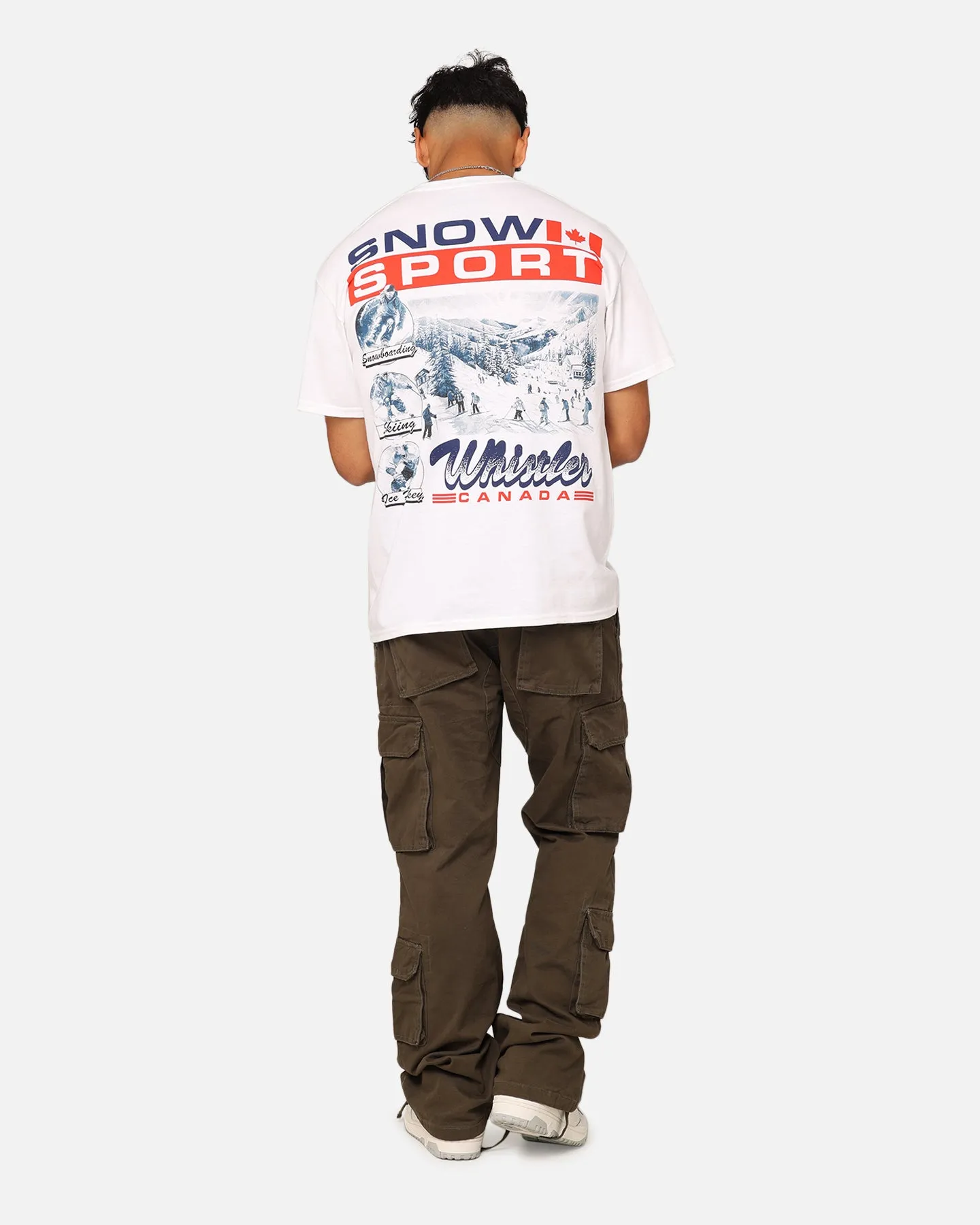 American Thrift Snow Sport T-Shirt White