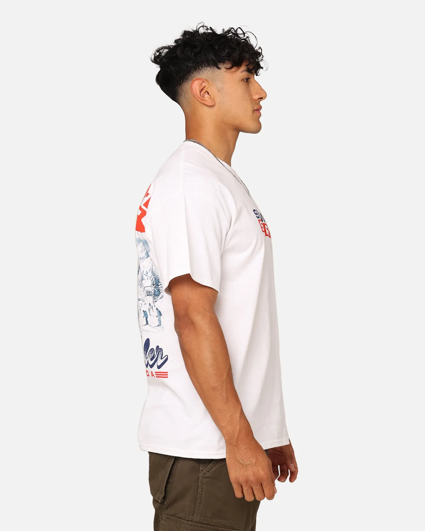 American Thrift Snow Sport T-Shirt White