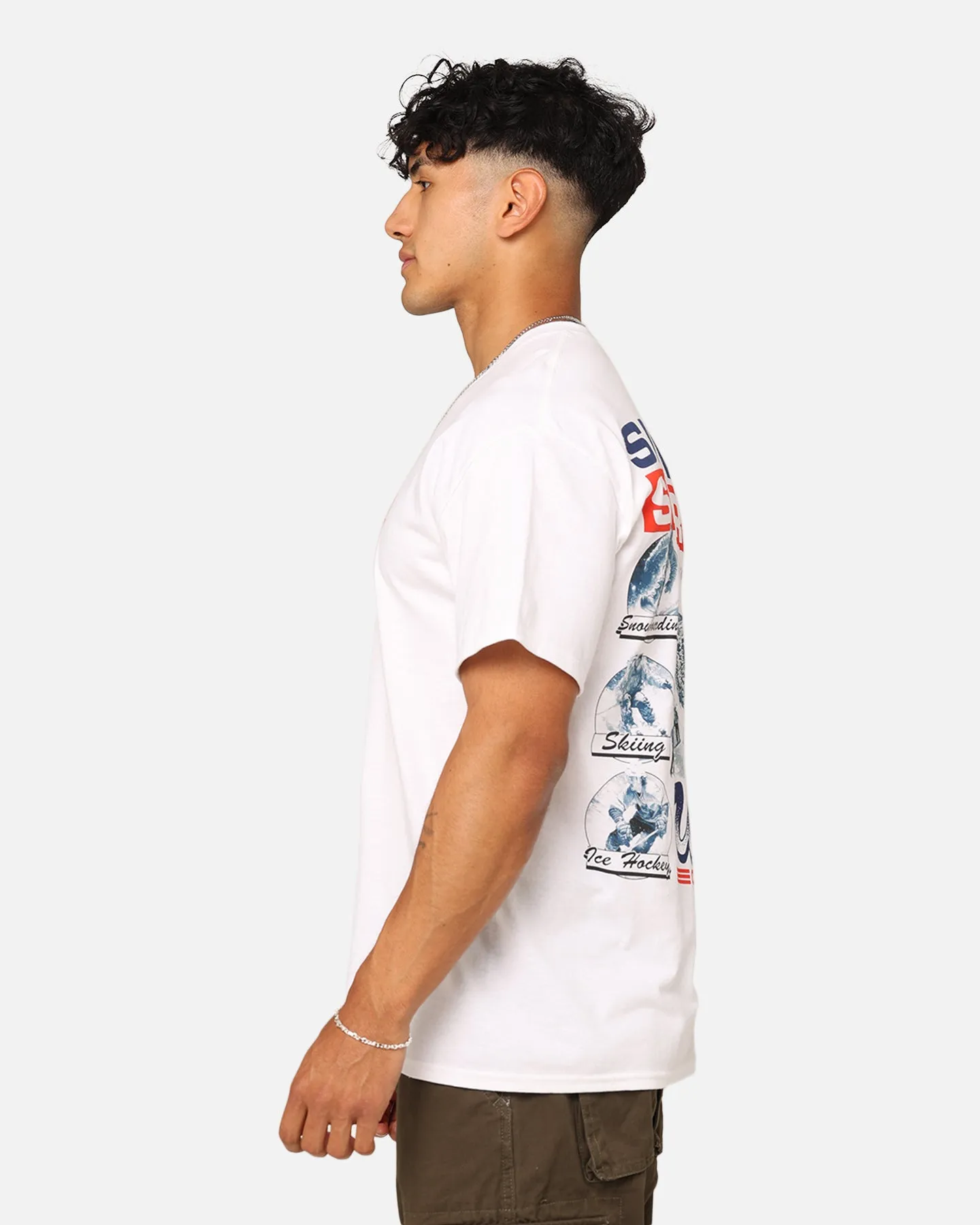 American Thrift Snow Sport T-Shirt White