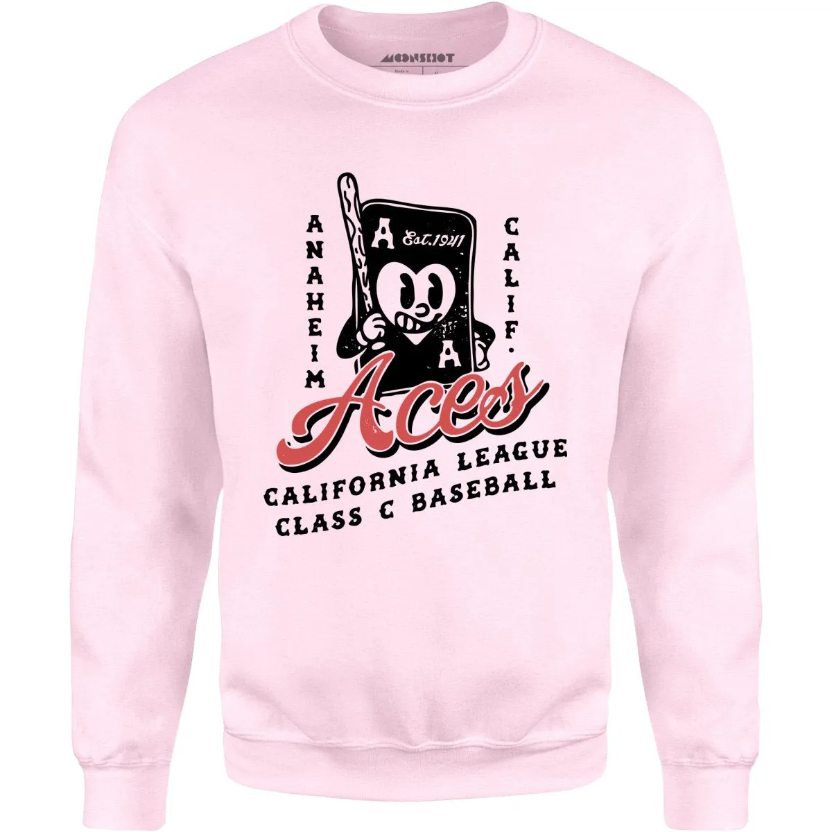 Anaheim Aces - California - Vintage Defunct Baseball Teams - Unisex Sweatshirt