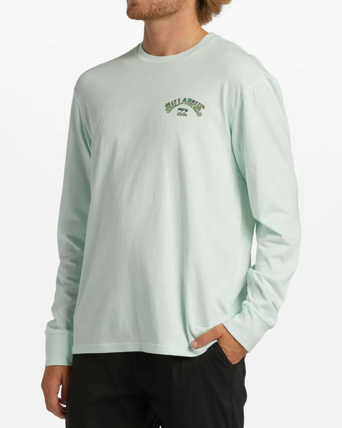 Billabong Arch Fill L/S Tee-Seaglass