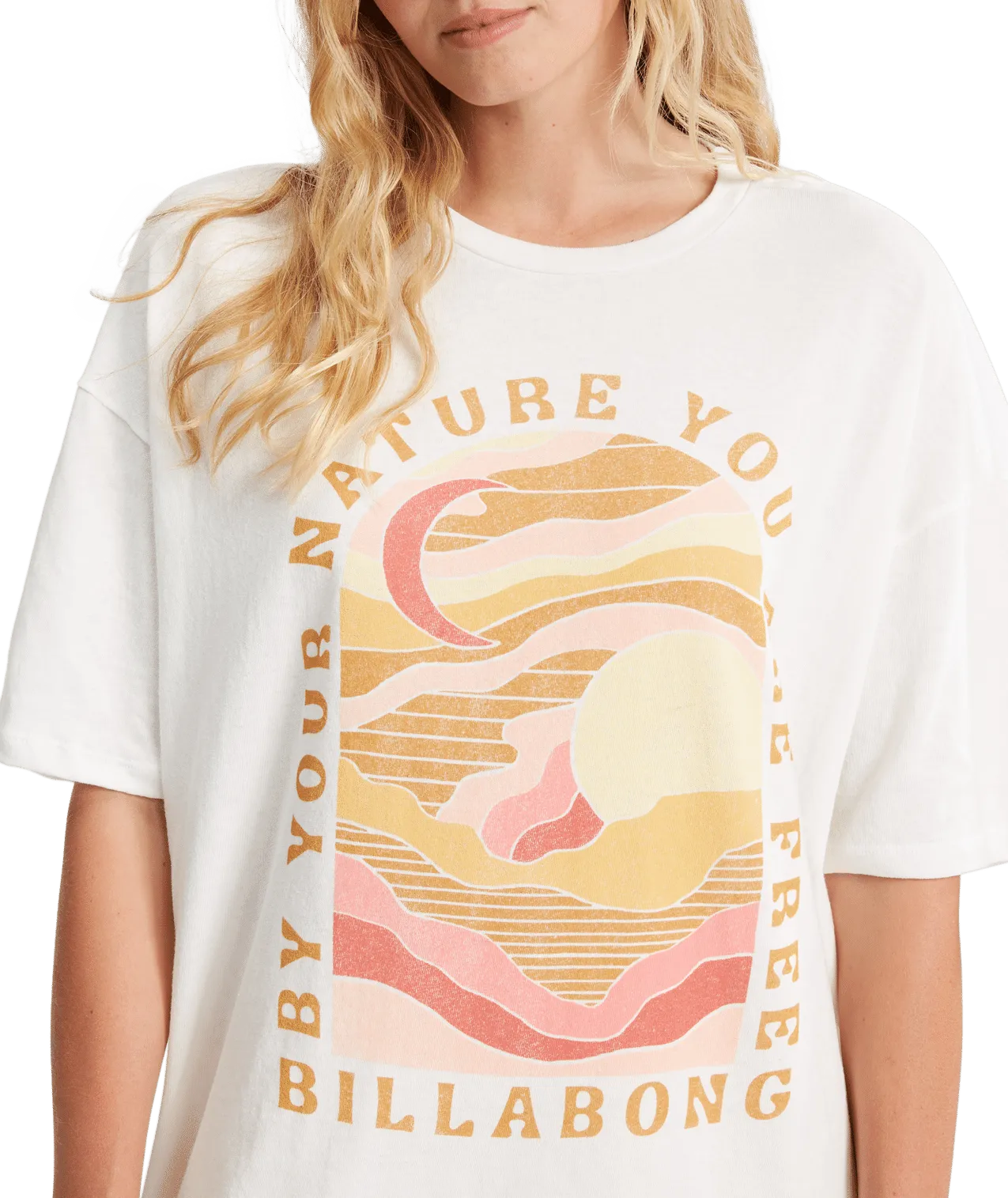 Billabong Nature Is Free Tee-Salt Crystal