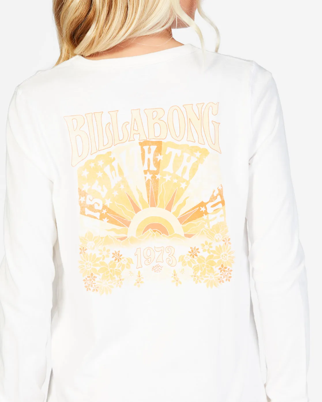 Billabong Rise Up L/S Tee-Salt Crystal