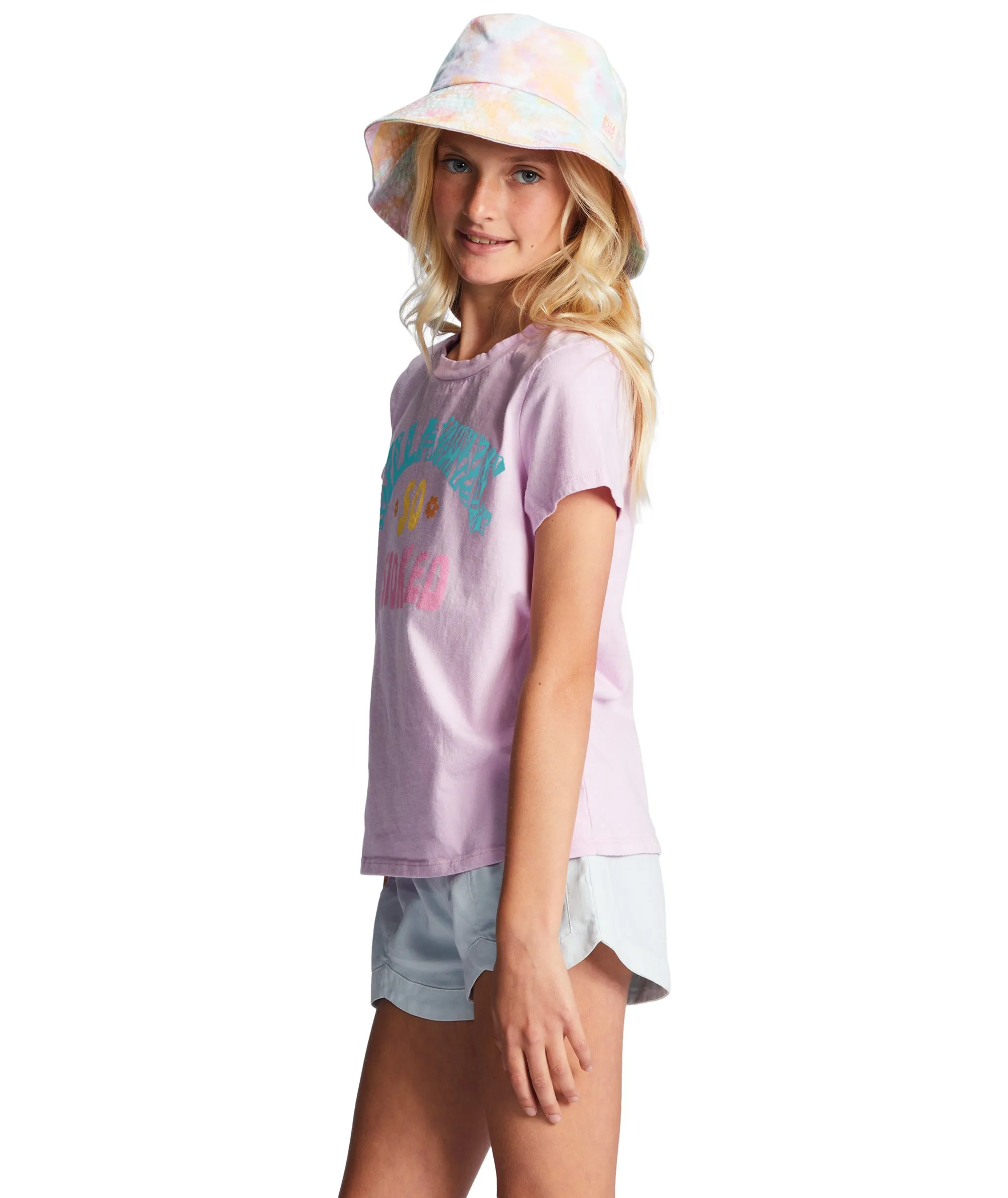 Billabong So Stoked Tee-Light Lilac