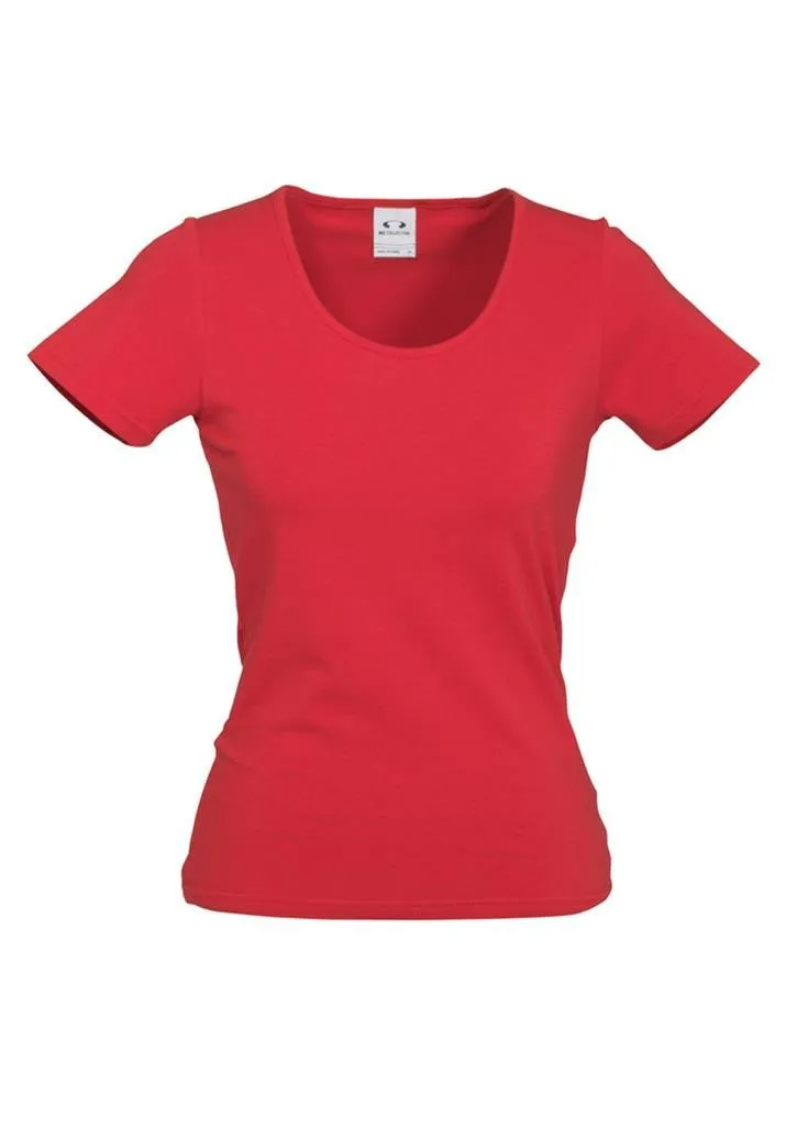 Biz Collection Ladies Vibe Tee (T29222)-Clearance