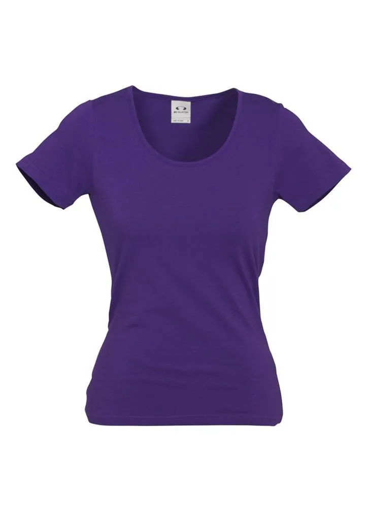 Biz Collection Ladies Vibe Tee (T29222)-Clearance