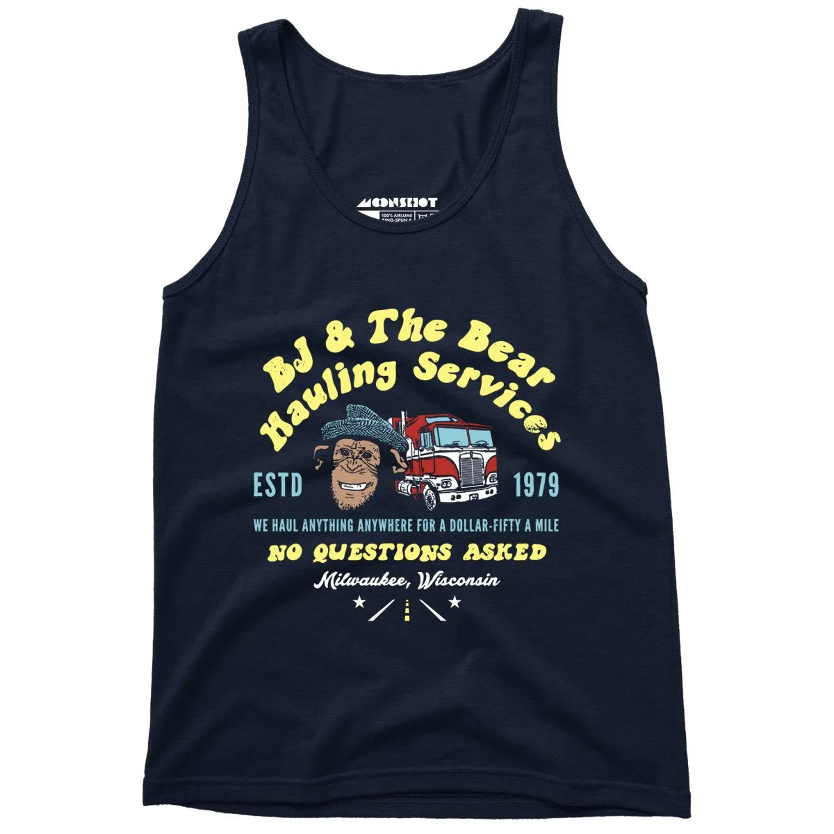 BJ & The Bear Hauling Services - Unisex Tank Top