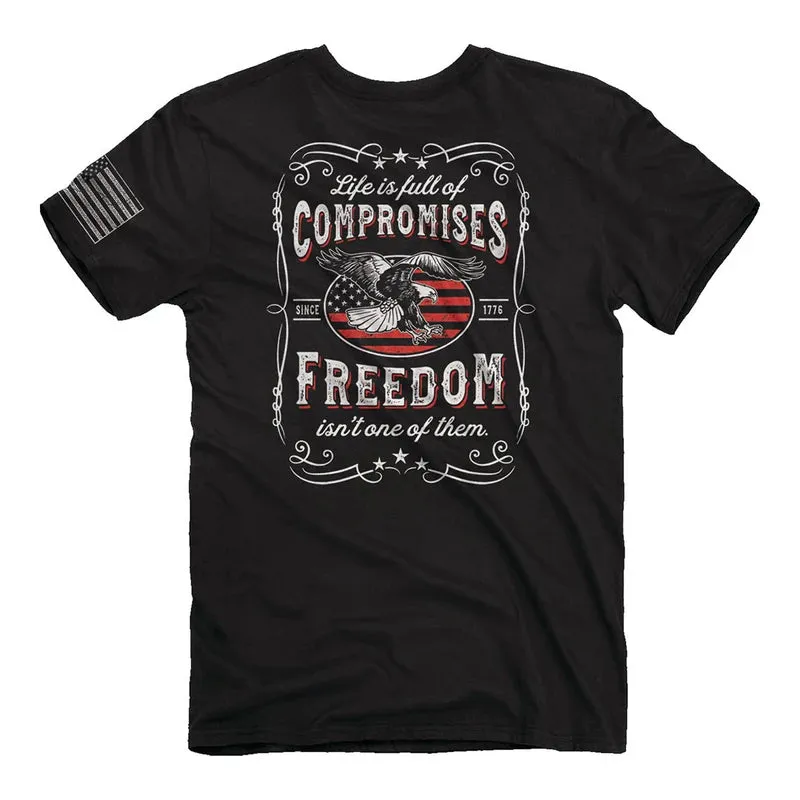 Buck Wear Freedom Label Graphic Tee