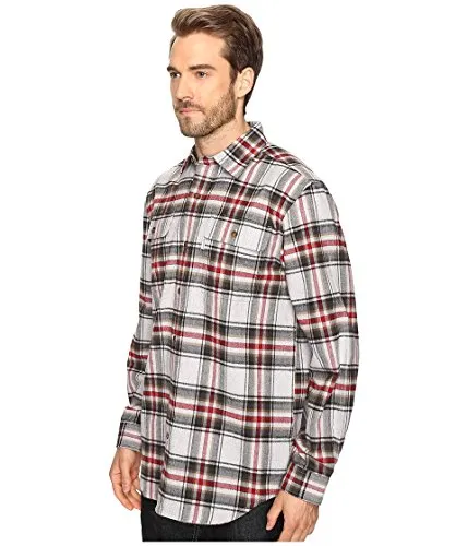 Carhartt 102215 Men's Hubbard Plaid Shirt Shadow Button-up Shirt