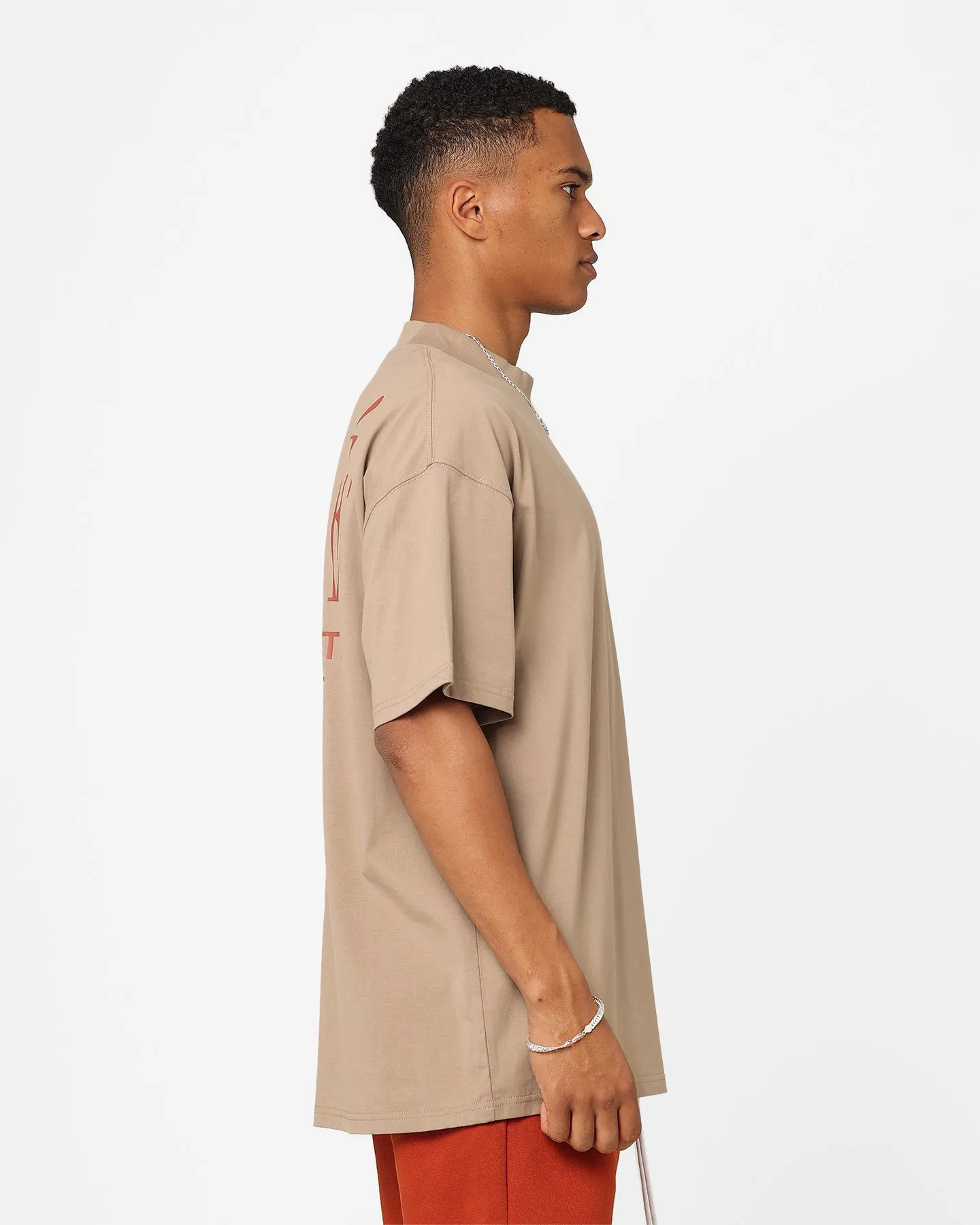 Carre TT Oversized T-Shirt Mocha