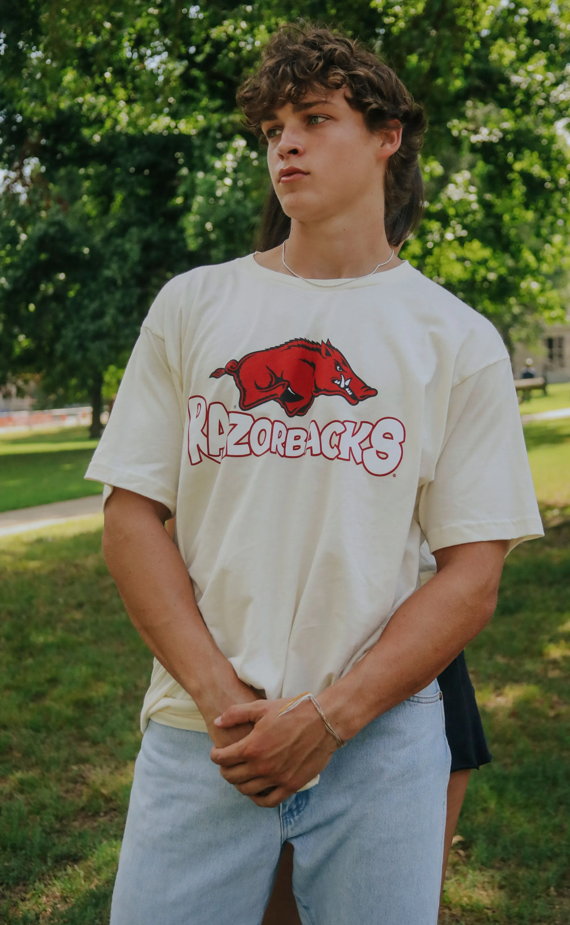 charlie southern: classic razorback bubble t shirt