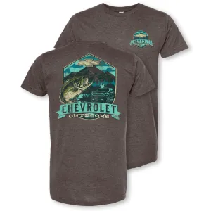 Chevrolet Outdoors Heather Brown T-Shirt.