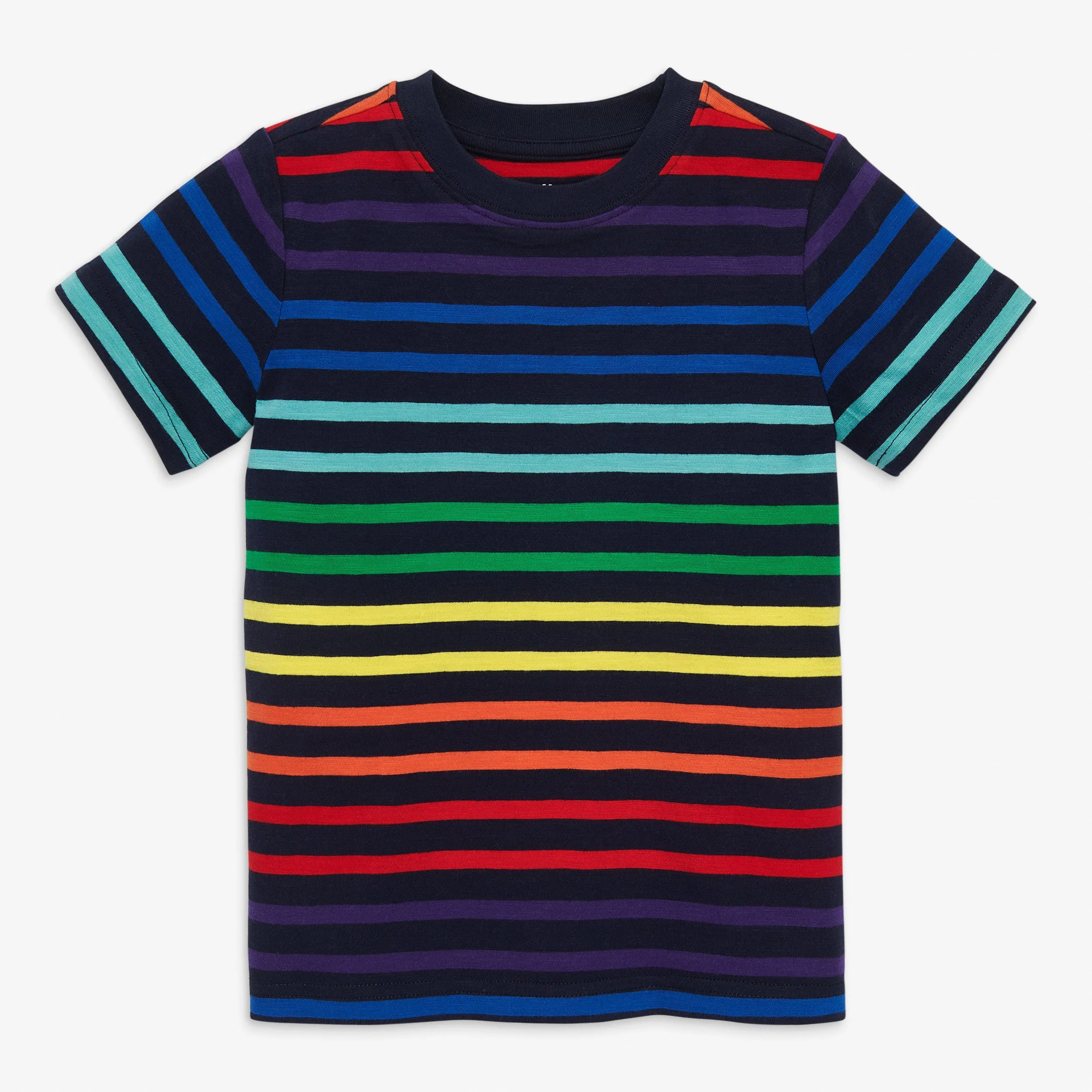 Clearance rainbow stripe tee