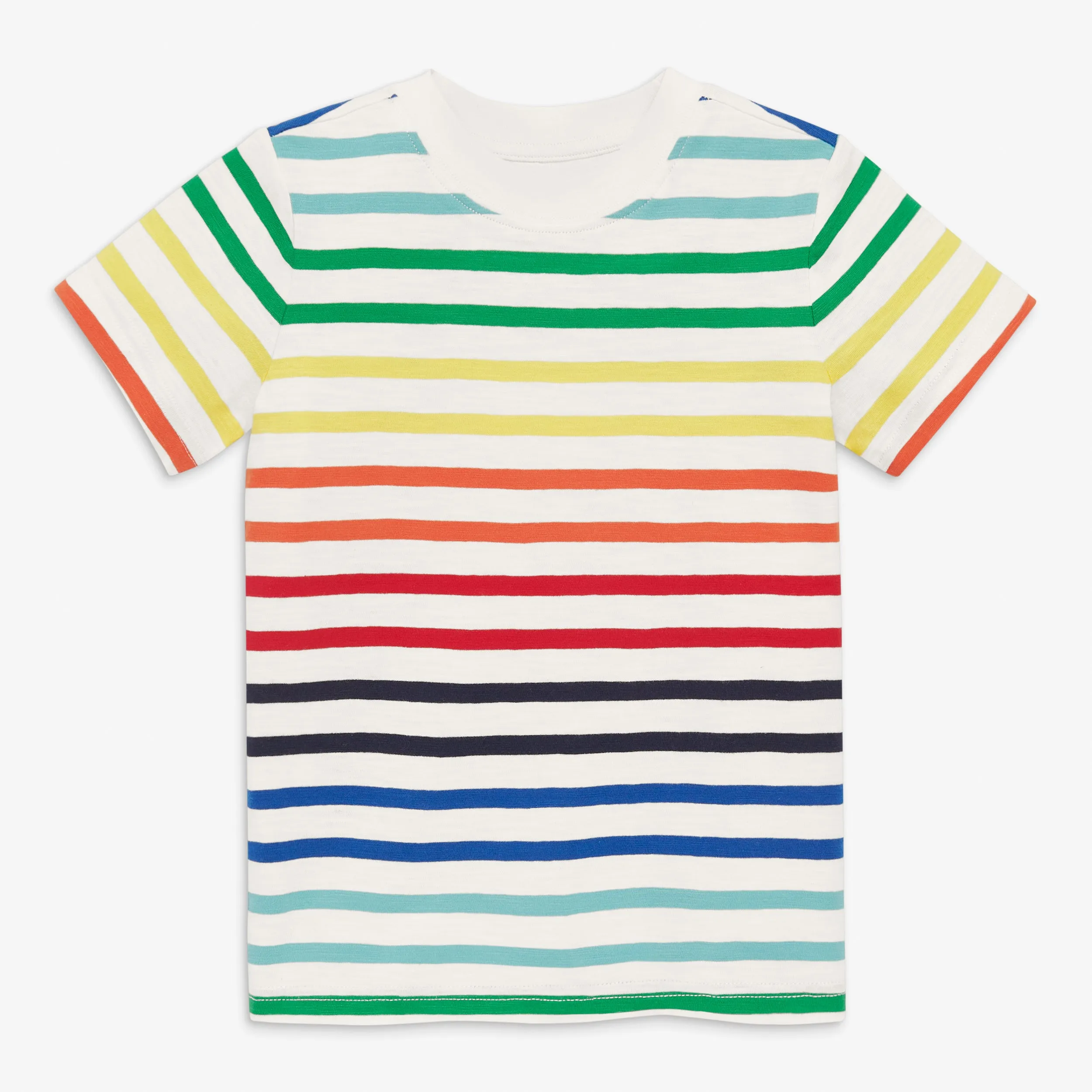 Clearance rainbow stripe tee