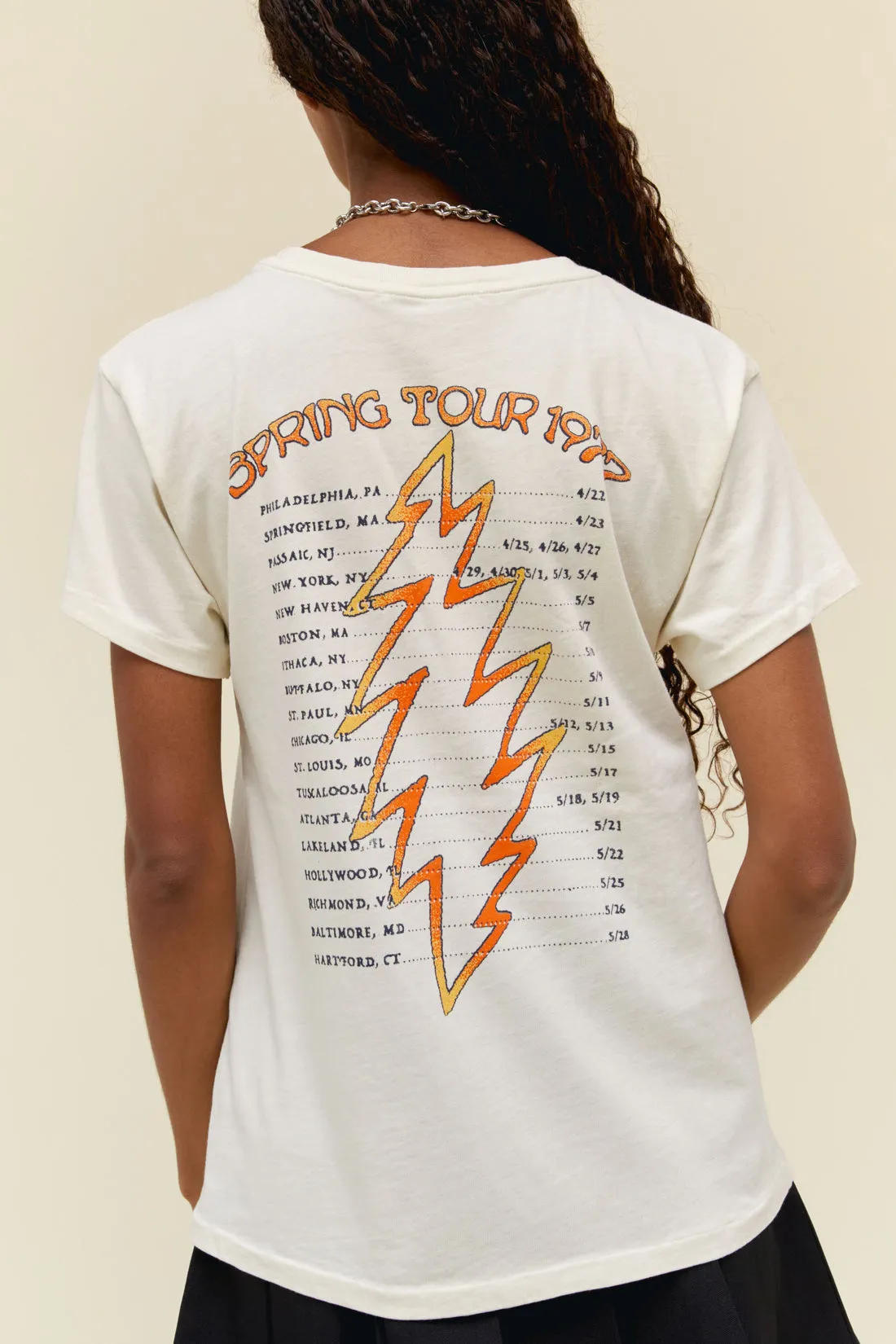 Daydreamer LA Grateful Dead Spring Tour 1977 Tour Tee