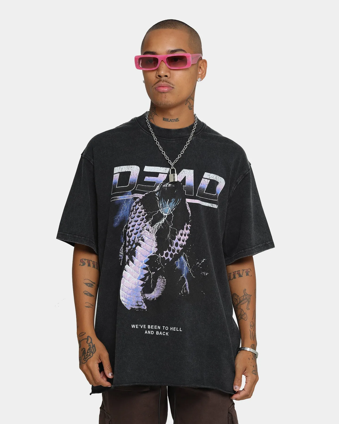 Dead Studios Men's Snake Pit T-Shirt Black