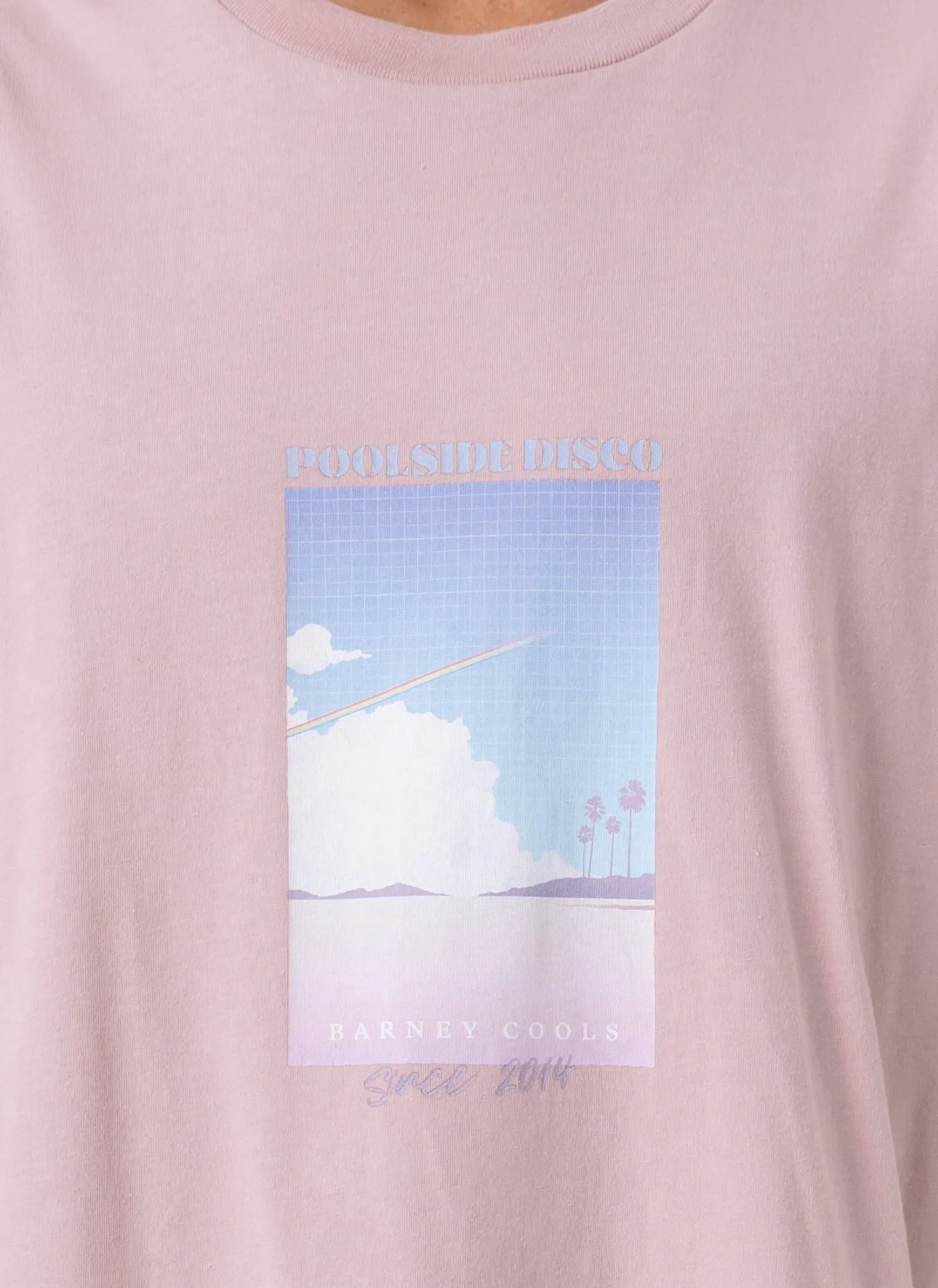 Disco Homie Tee Old Rose