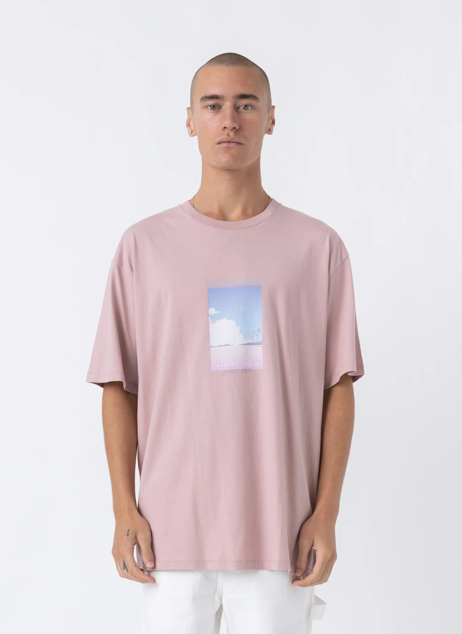 Disco Homie Tee Old Rose