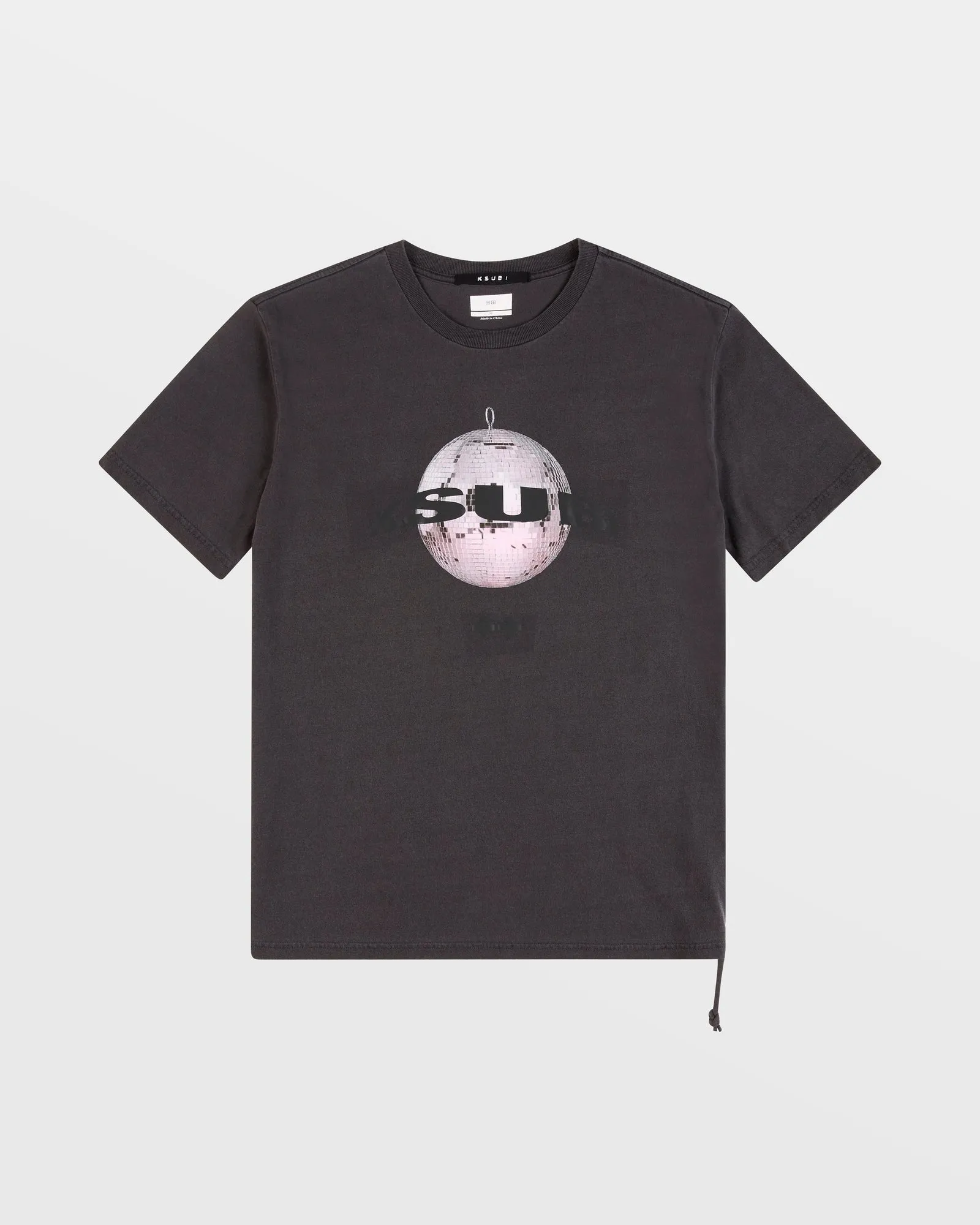 DISCO KASH TEE SS TEE WASHED BLACK