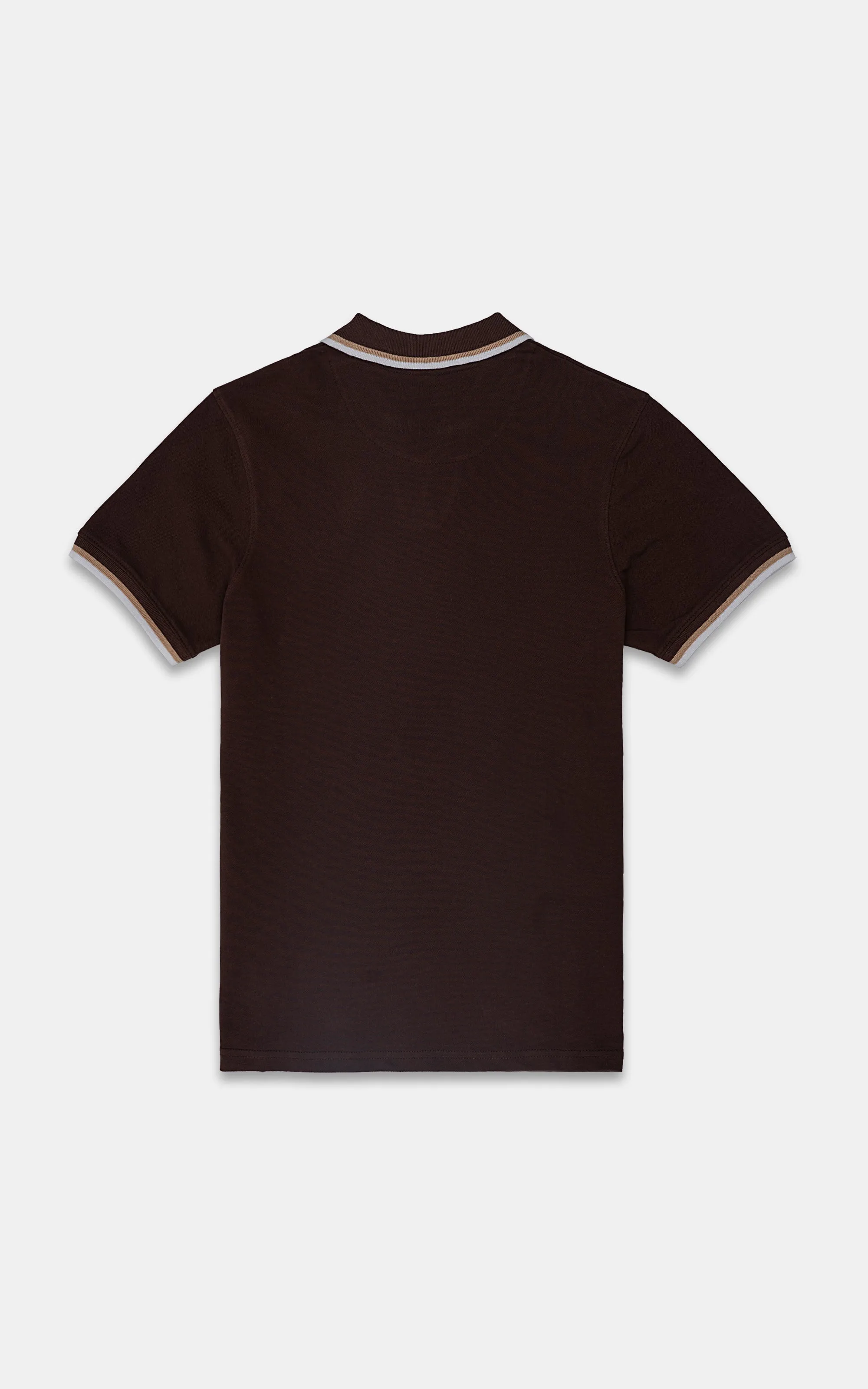 FASHION POLO SHIRT BROWN