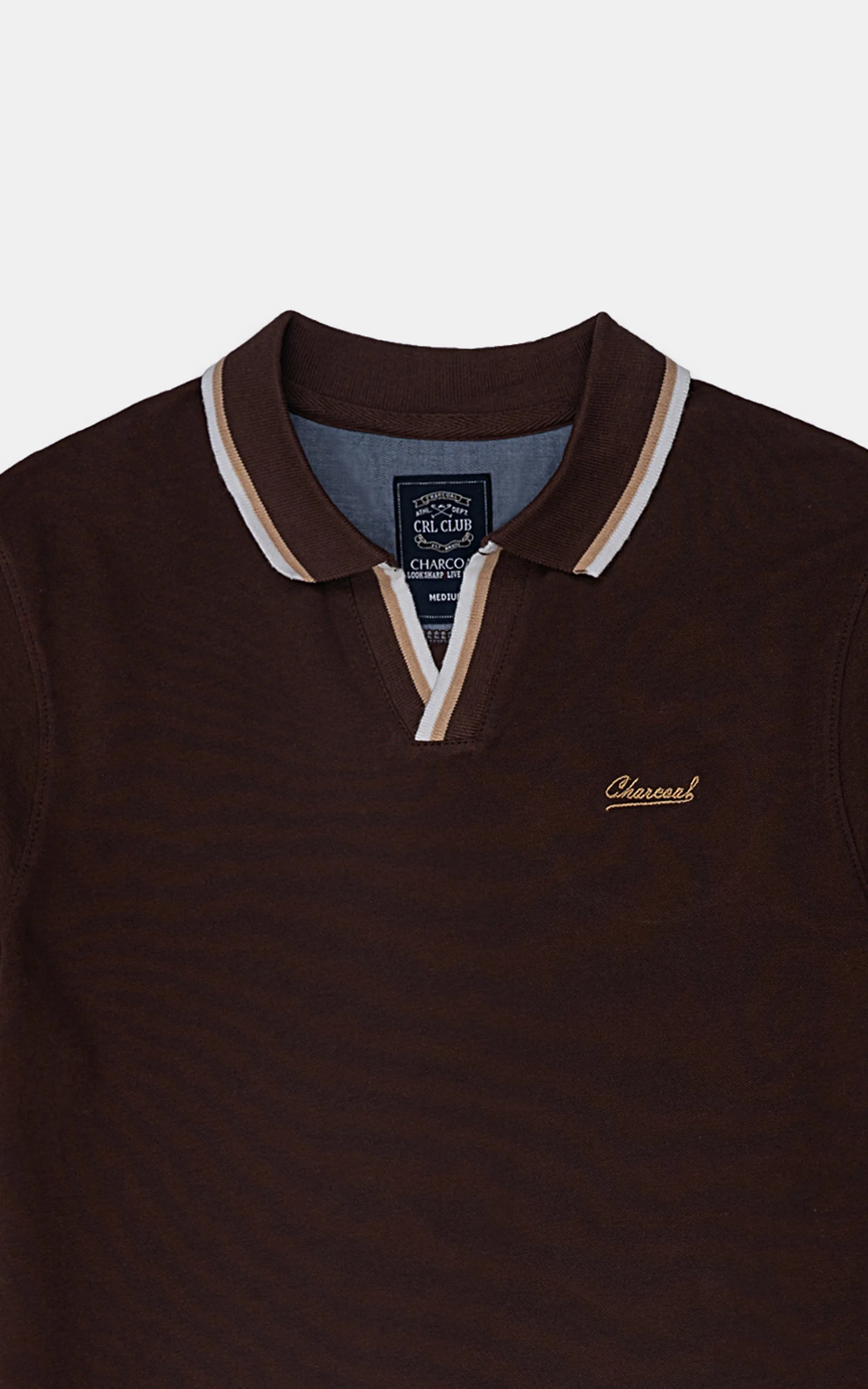 FASHION POLO SHIRT BROWN