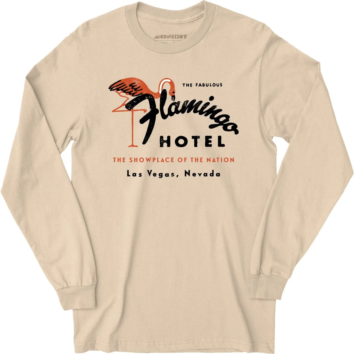 Flamingo Hotel - Vintage Las Vegas - Long Sleeve T-Shirt