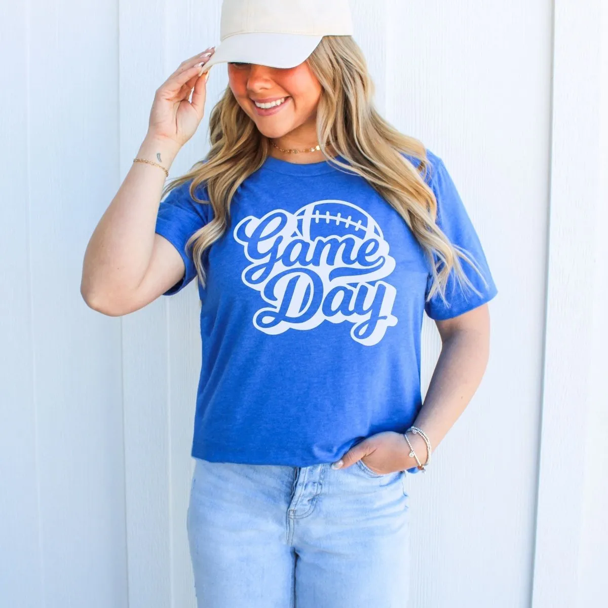 Game Day Script Football Wholesale Graphic Tee