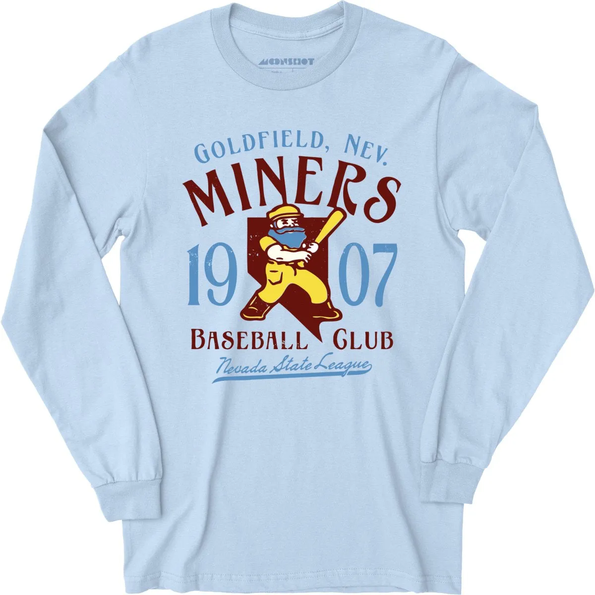 Goldfield Miners - Nevada - Vintage Defunct Baseball Teams - Long Sleeve T-Shirt