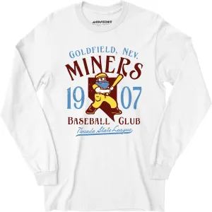 Goldfield Miners - Nevada - Vintage Defunct Baseball Teams - Long Sleeve T-Shirt