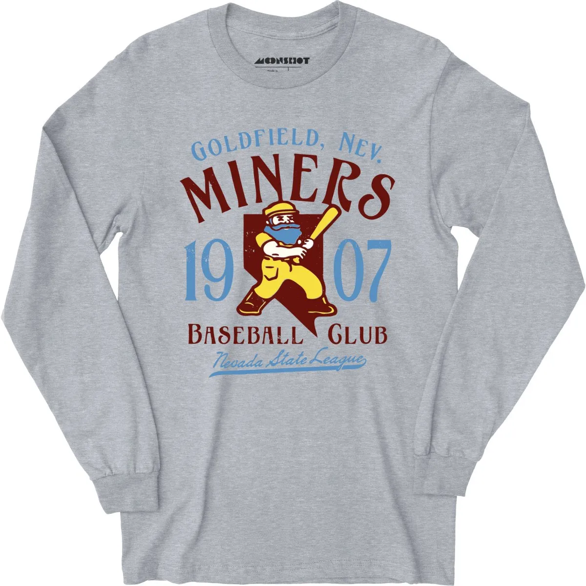 Goldfield Miners - Nevada - Vintage Defunct Baseball Teams - Long Sleeve T-Shirt