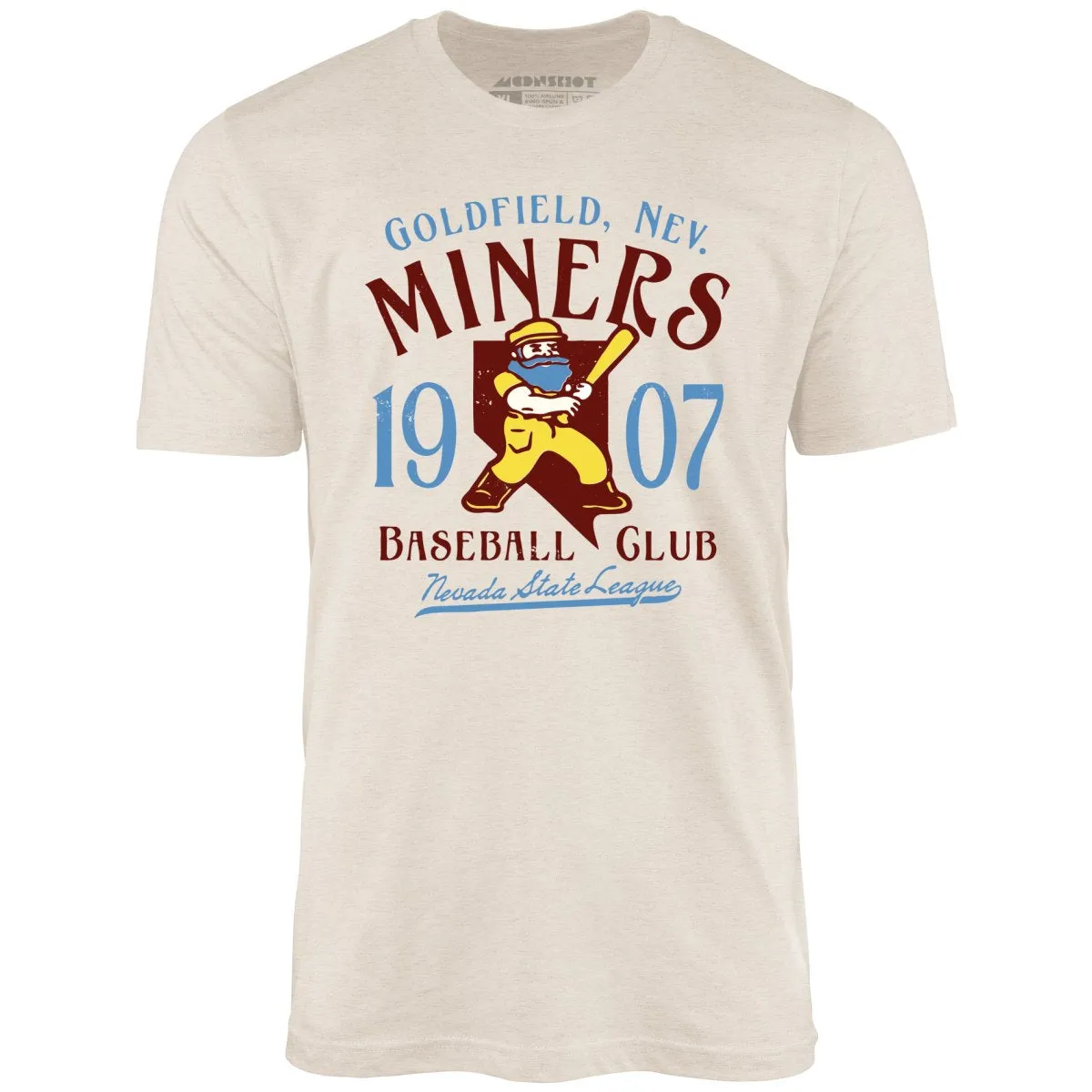 Goldfield Miners - Nevada - Vintage Defunct Baseball Teams - Unisex T-Shirt