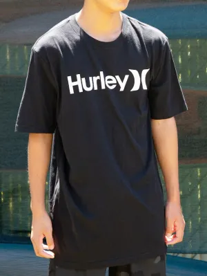 HURLEY EVD OAO SOLID TEE - BLACK