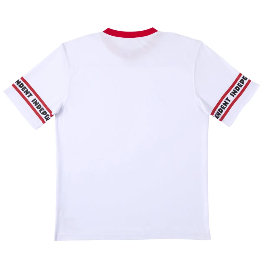 Independent ITC Streak Jersey Top White